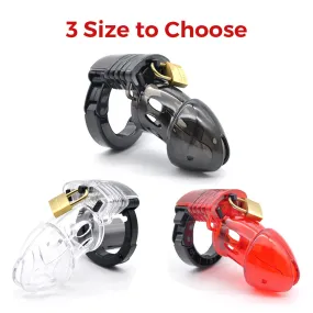 3 Colors Plastic Male Chastity Device