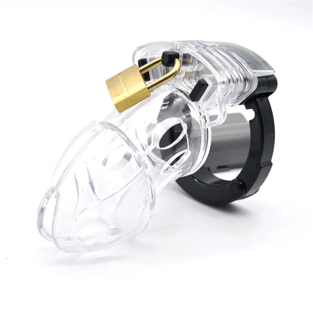 3 Colors Plastic Male Chastity Device