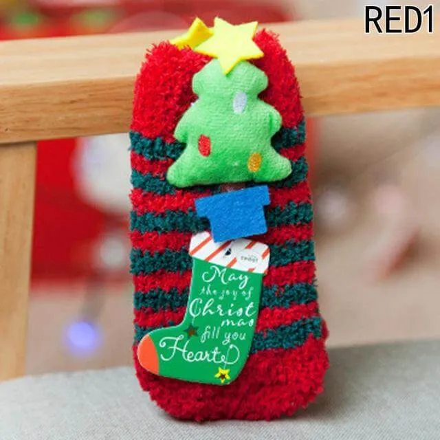 3D Christmas Socks