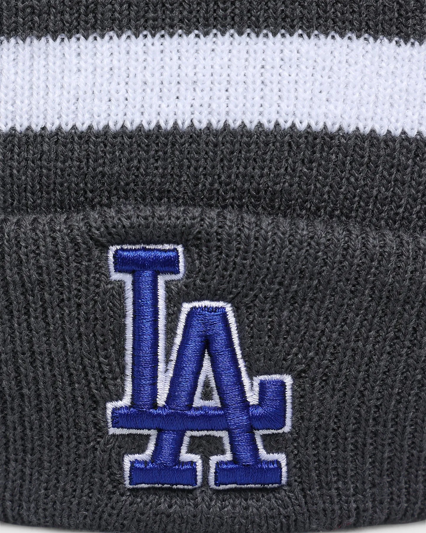 47 Brand Los Angeles Dodgers Breakaway Cuff Knit Beanie Charcoal