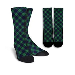 Abercrombie Tartan Crew Socks Cross Tartan Style