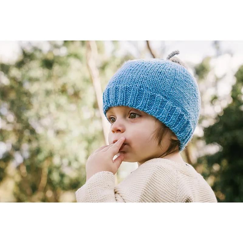 Acorn Blueberry Beanie