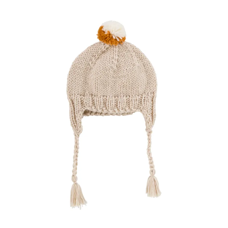 Acorn Sunrise Beanie - Oatmeal