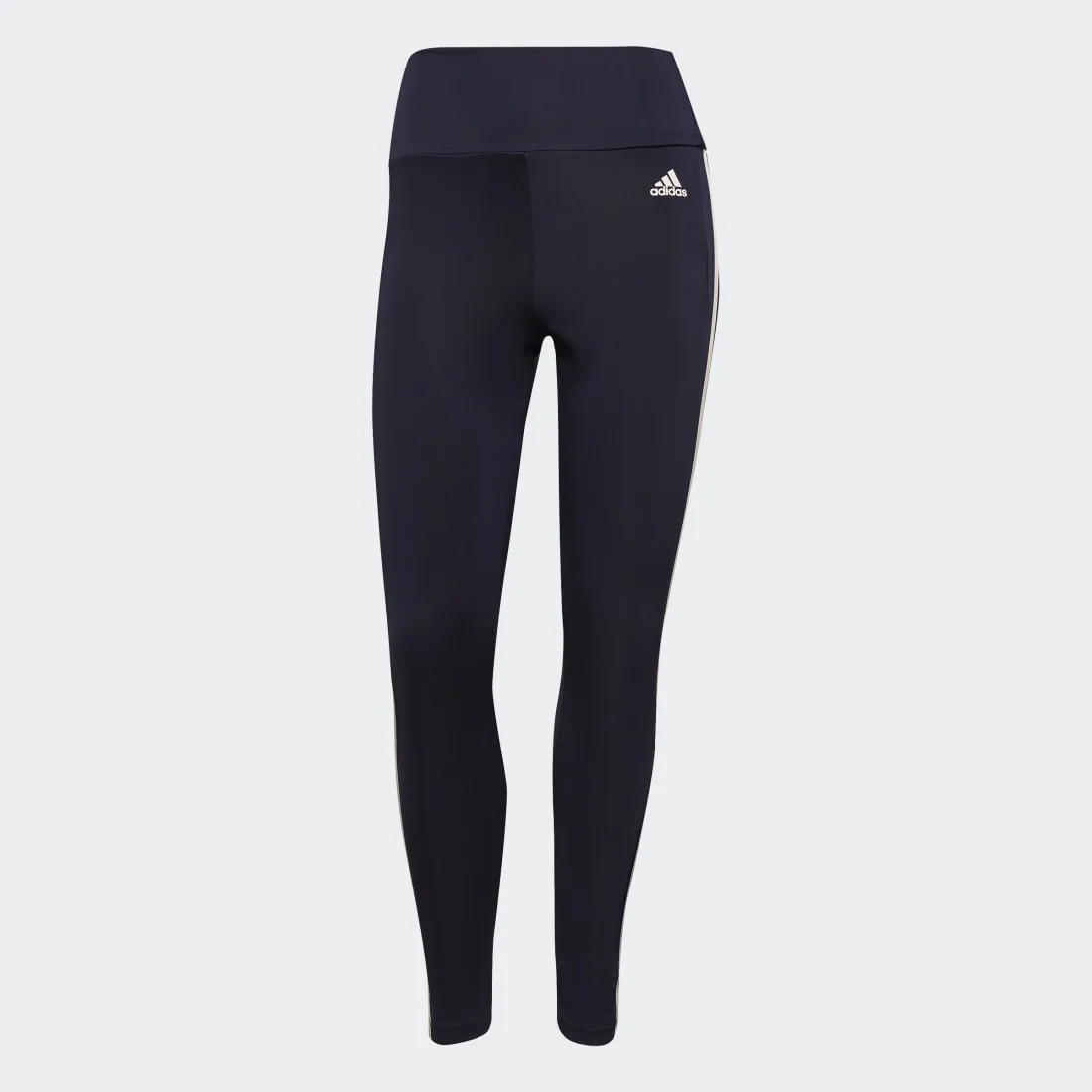 adidas designed to Move High-Rise 3-Stripes Women's Sport Tights