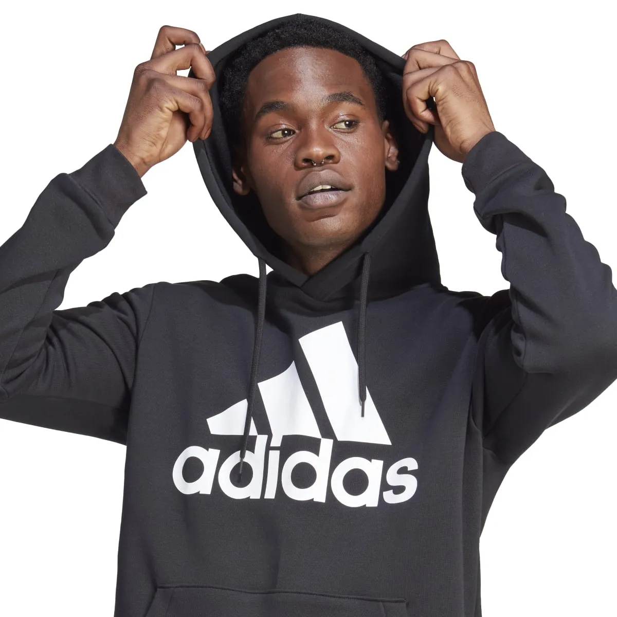 adidas Men's Essentials Fleece Big Logo Hoodie