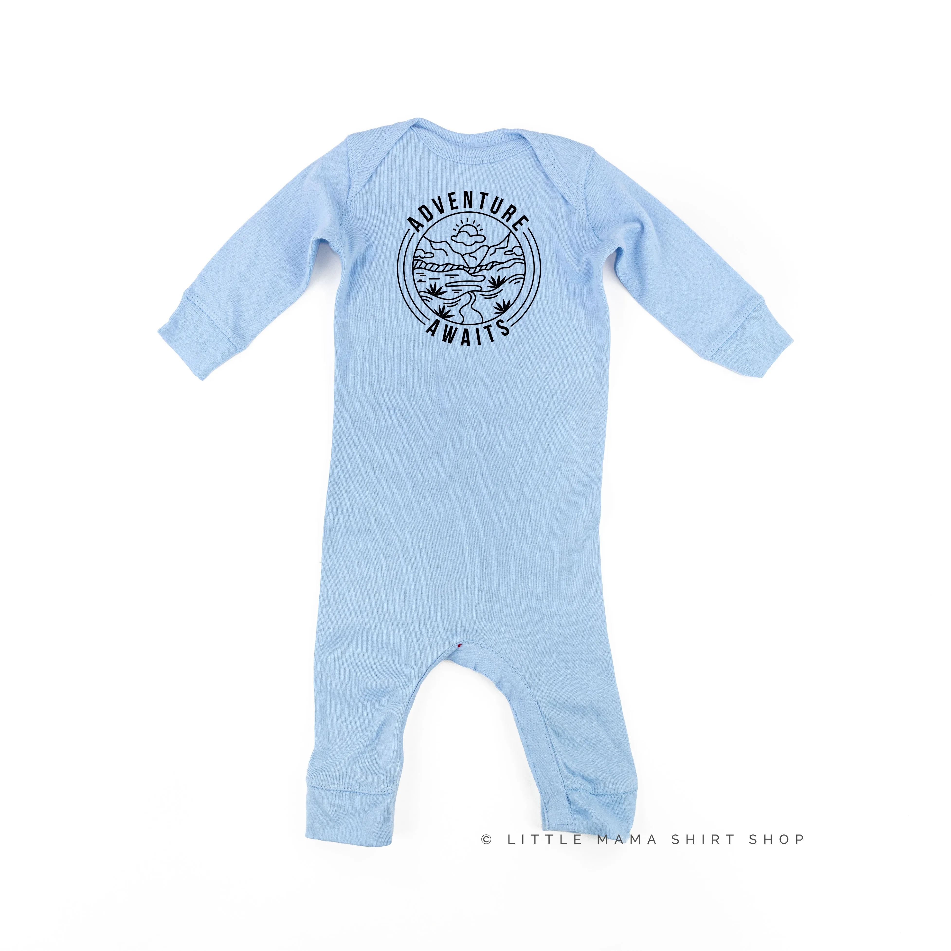 ADVENTURE AWAITS - One Piece Baby Sleeper