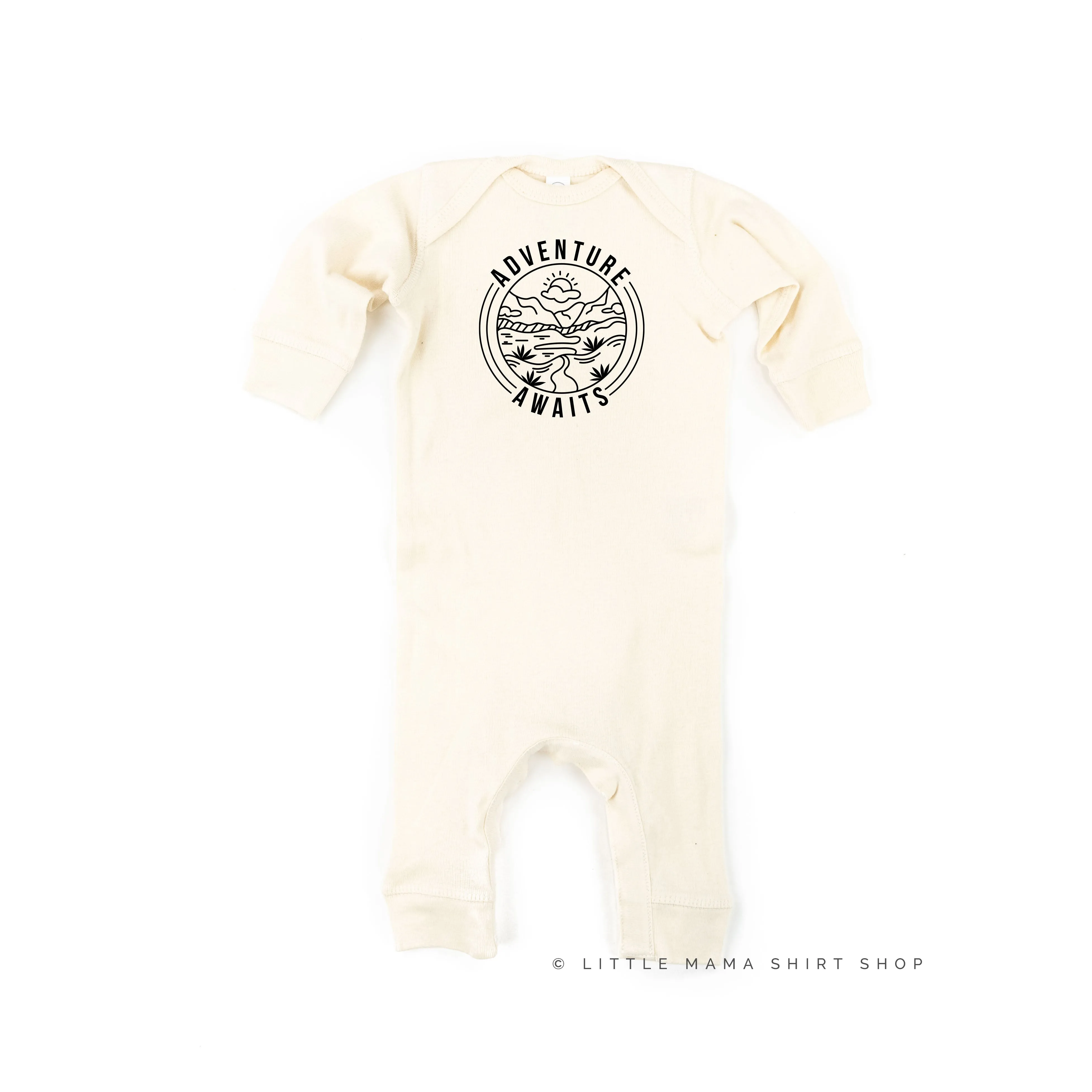 ADVENTURE AWAITS - One Piece Baby Sleeper