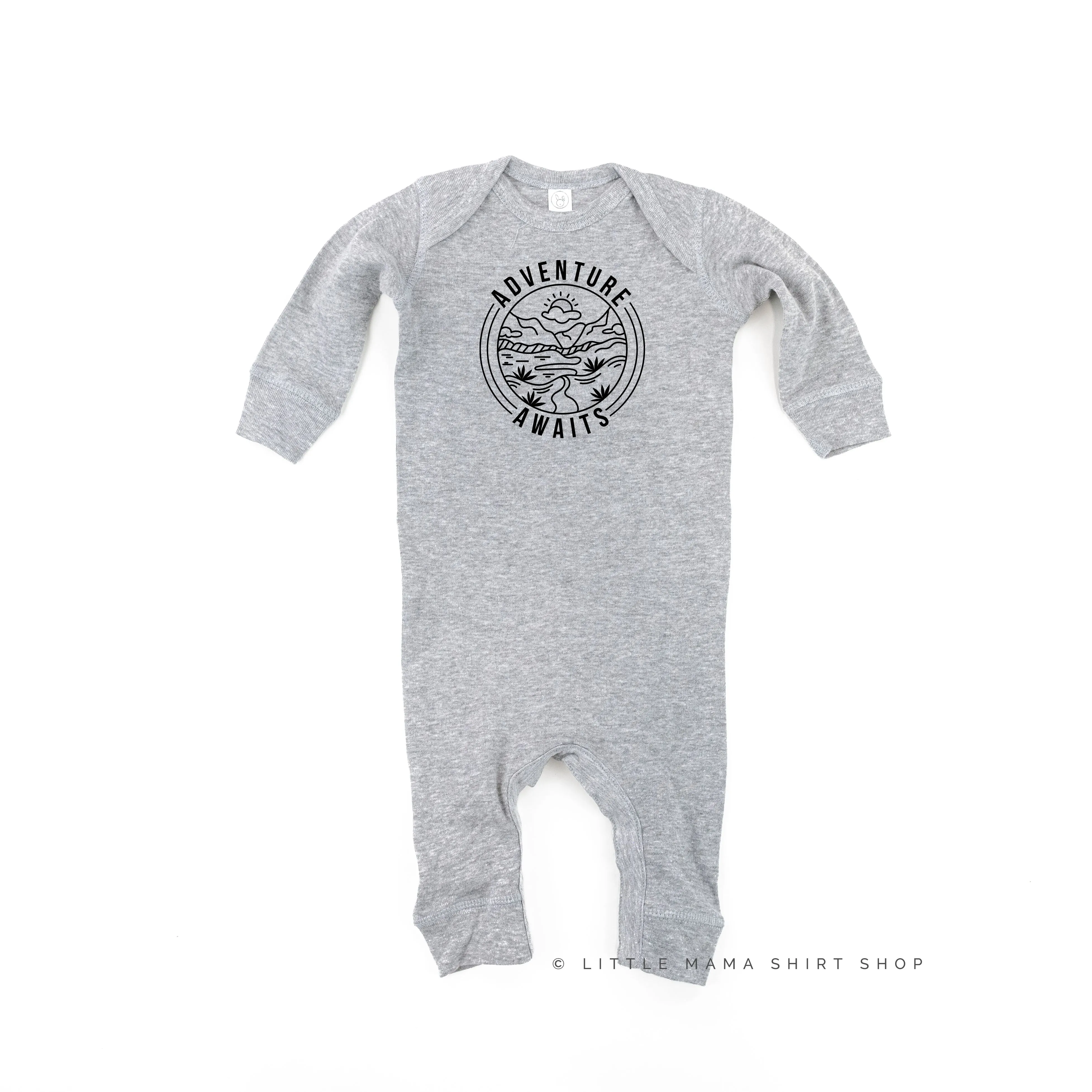 ADVENTURE AWAITS - One Piece Baby Sleeper