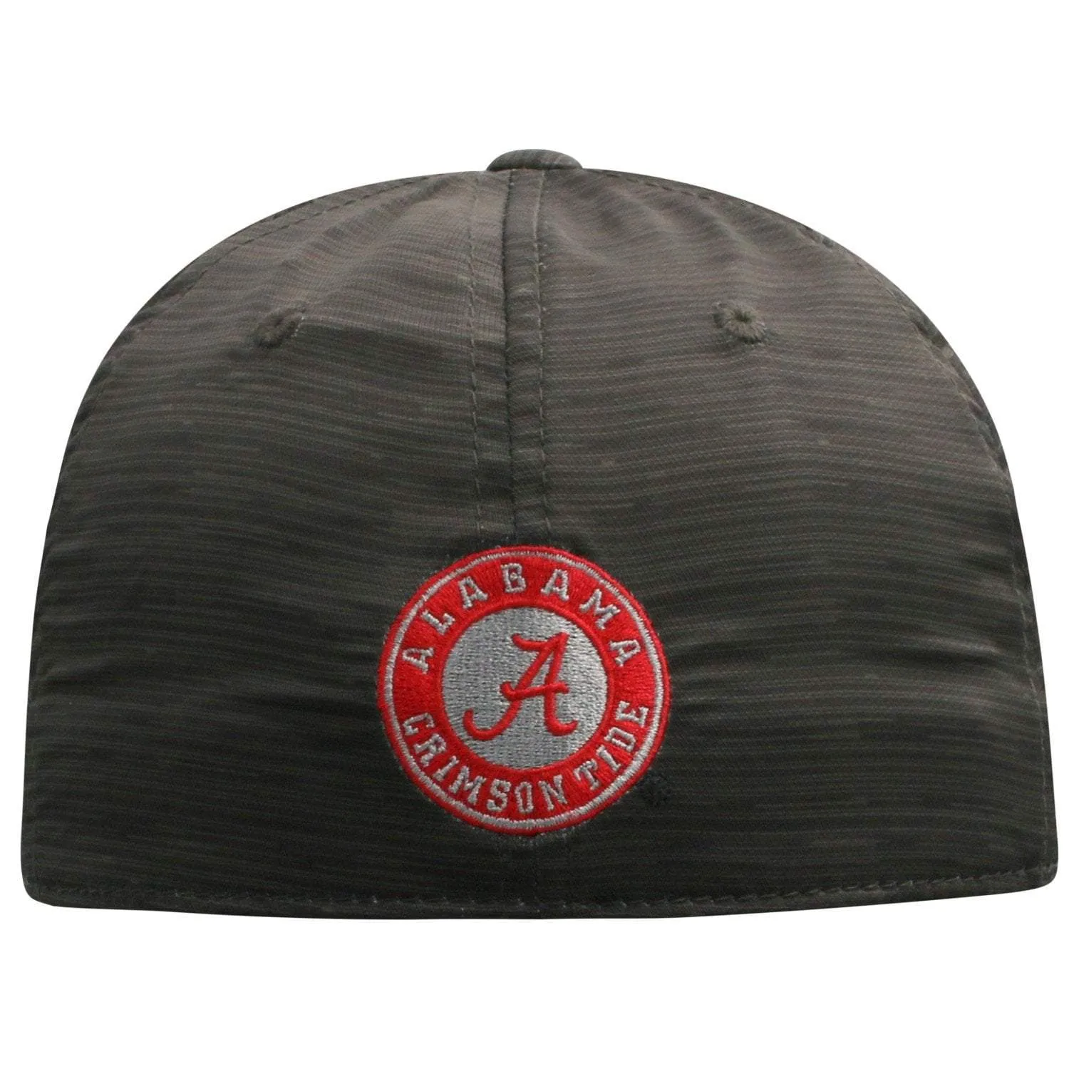 Alabama Crimson Tide TOW Black "Trace" Structured Flexfit Fitted Hat Cap