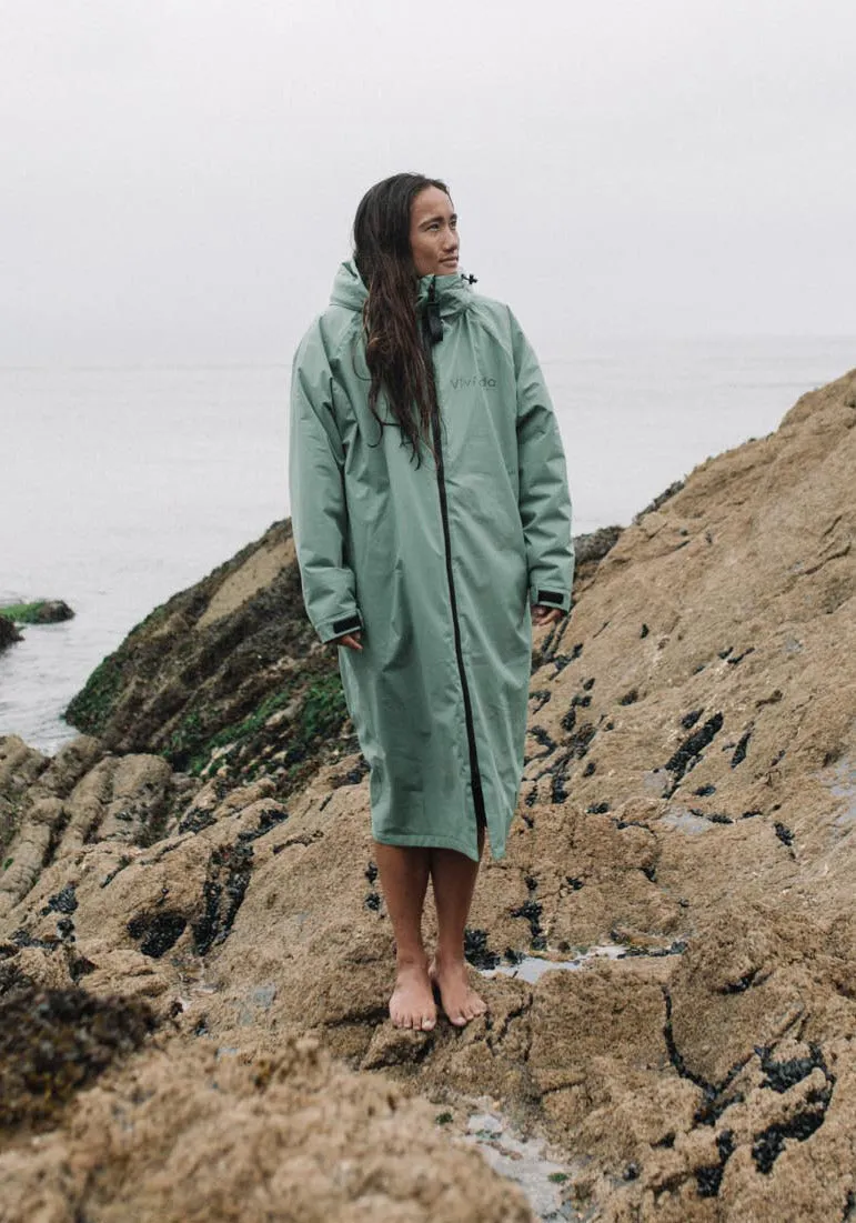 All Weather Sherpa Changing Robe - Aventurine Green