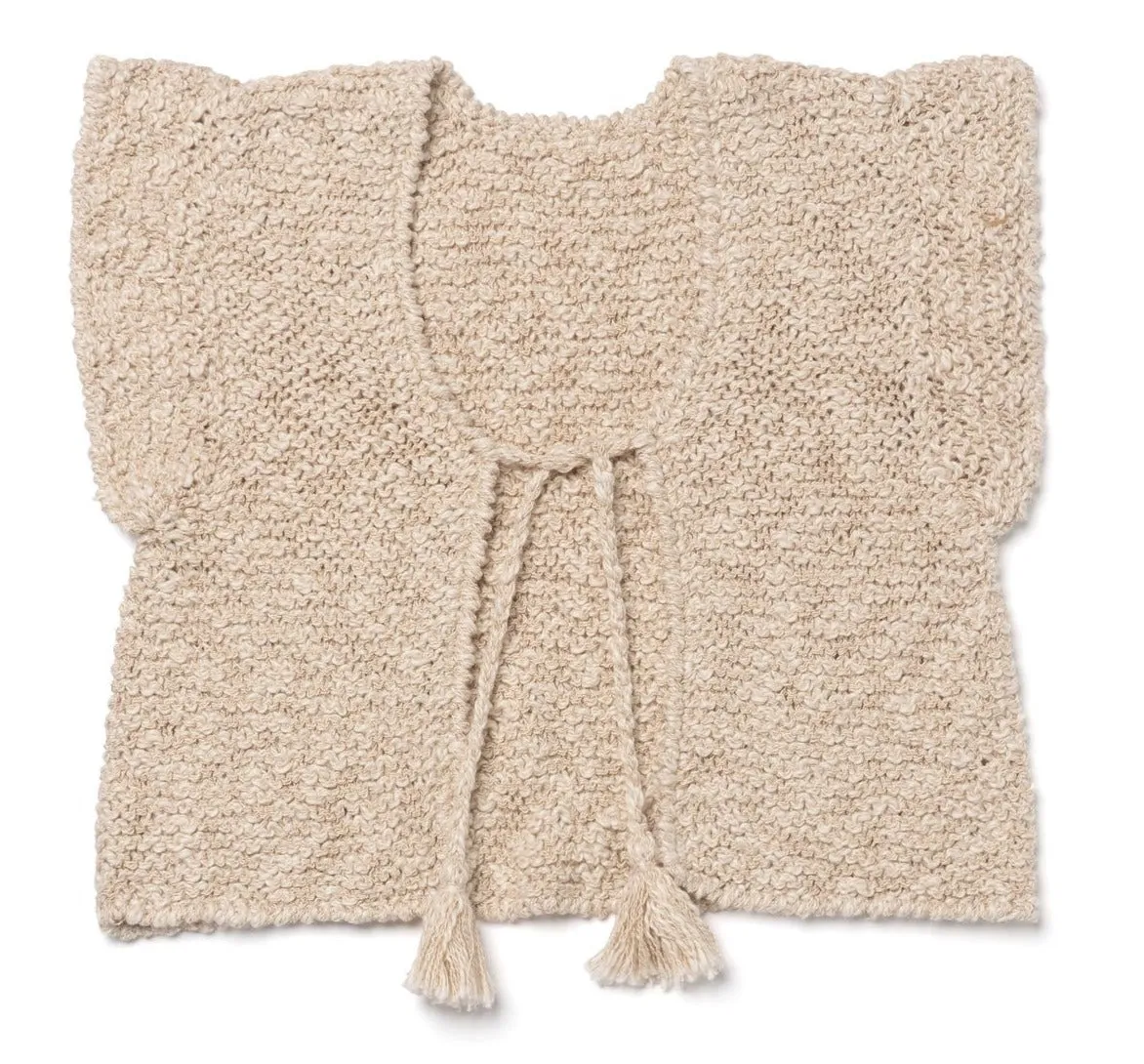 Alpaca Vest - Oatmeal