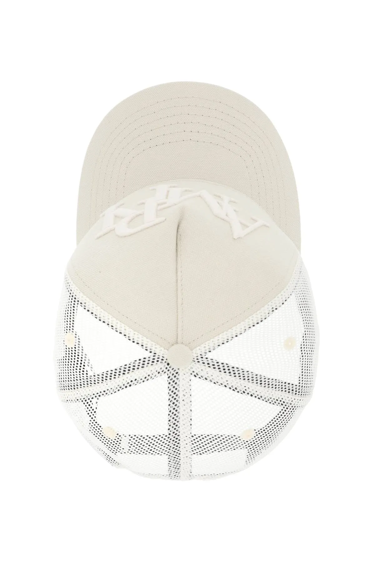 Amiri trucker hat with staggered logo