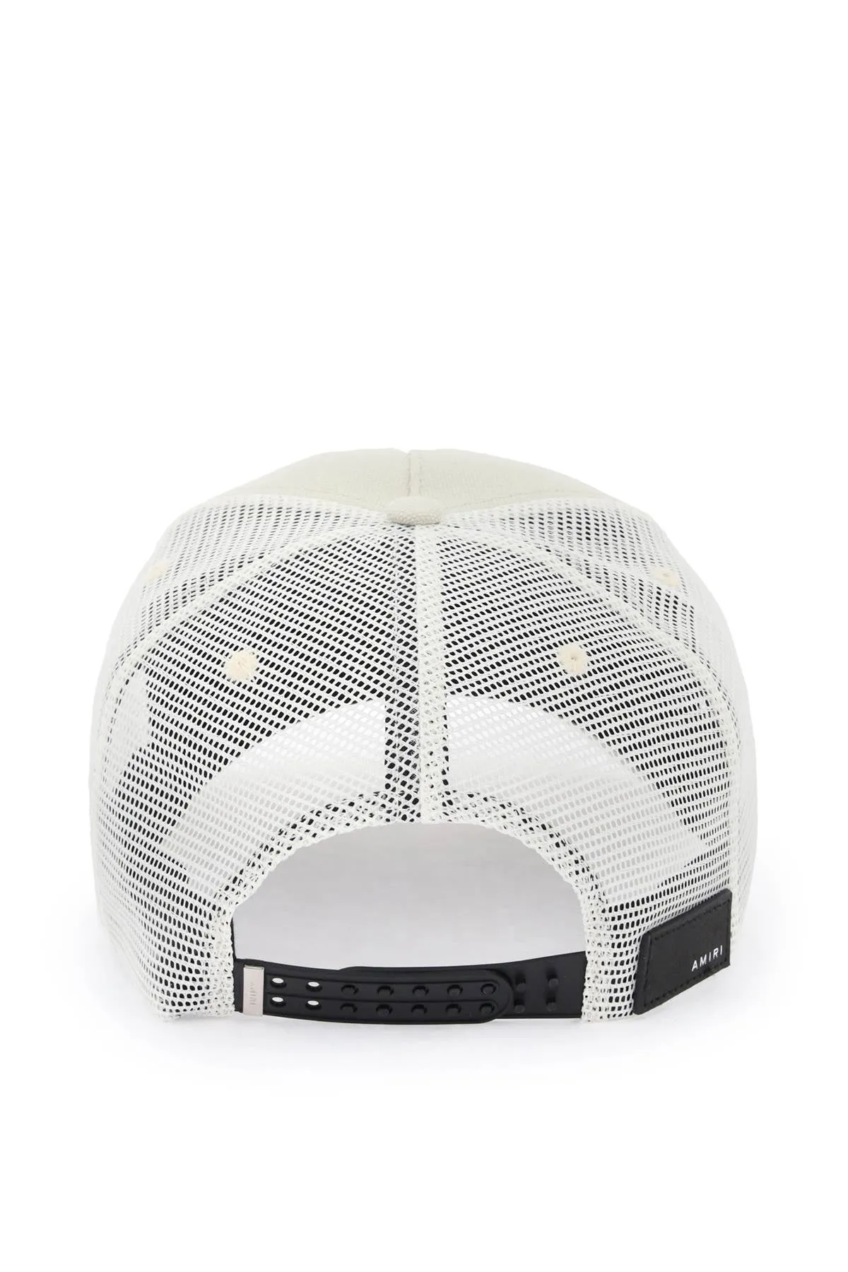 Amiri trucker hat with staggered logo