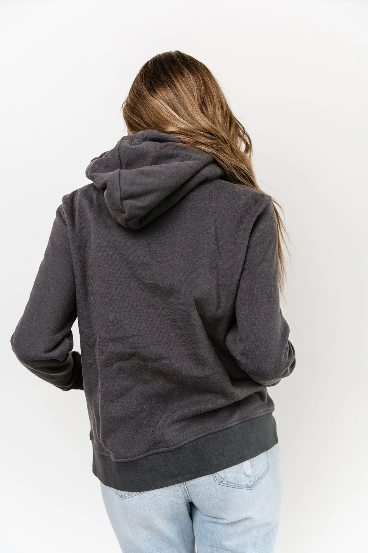 Ampersand Staple Hoodie, Charcoal