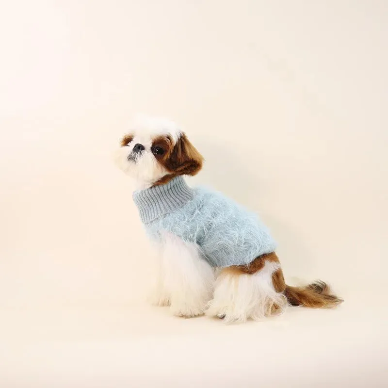 Anniepaw Winter Pet Clothes Luxury Soft Fur Sweater for Small Dogs XS Puppy Chihuahua French Bulldog Monos para perros