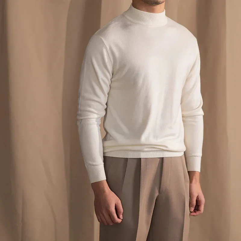 Antonios slim fit half-turtleneck sweater