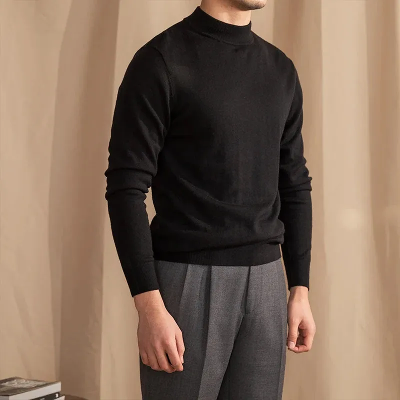 Antonios slim fit half-turtleneck sweater