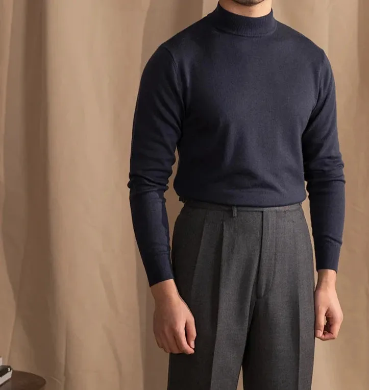 Antonios slim fit half-turtleneck sweater