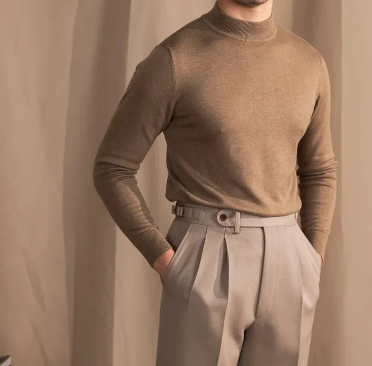 Antonios slim fit half-turtleneck sweater