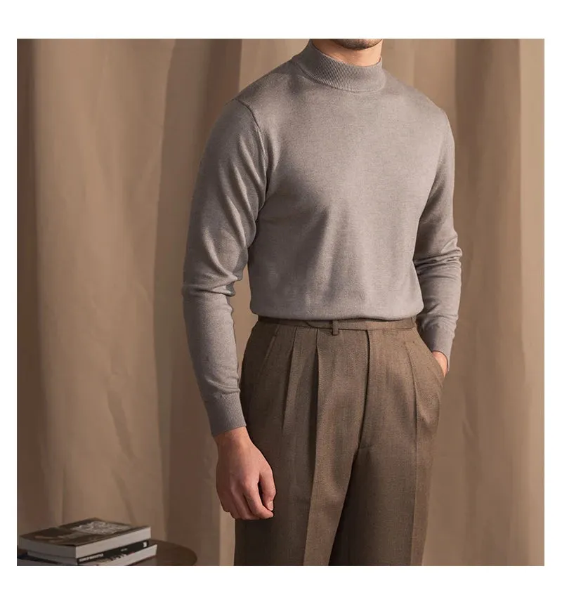 Antonios slim fit half-turtleneck sweater