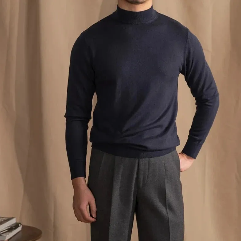 Antonios slim fit half-turtleneck sweater