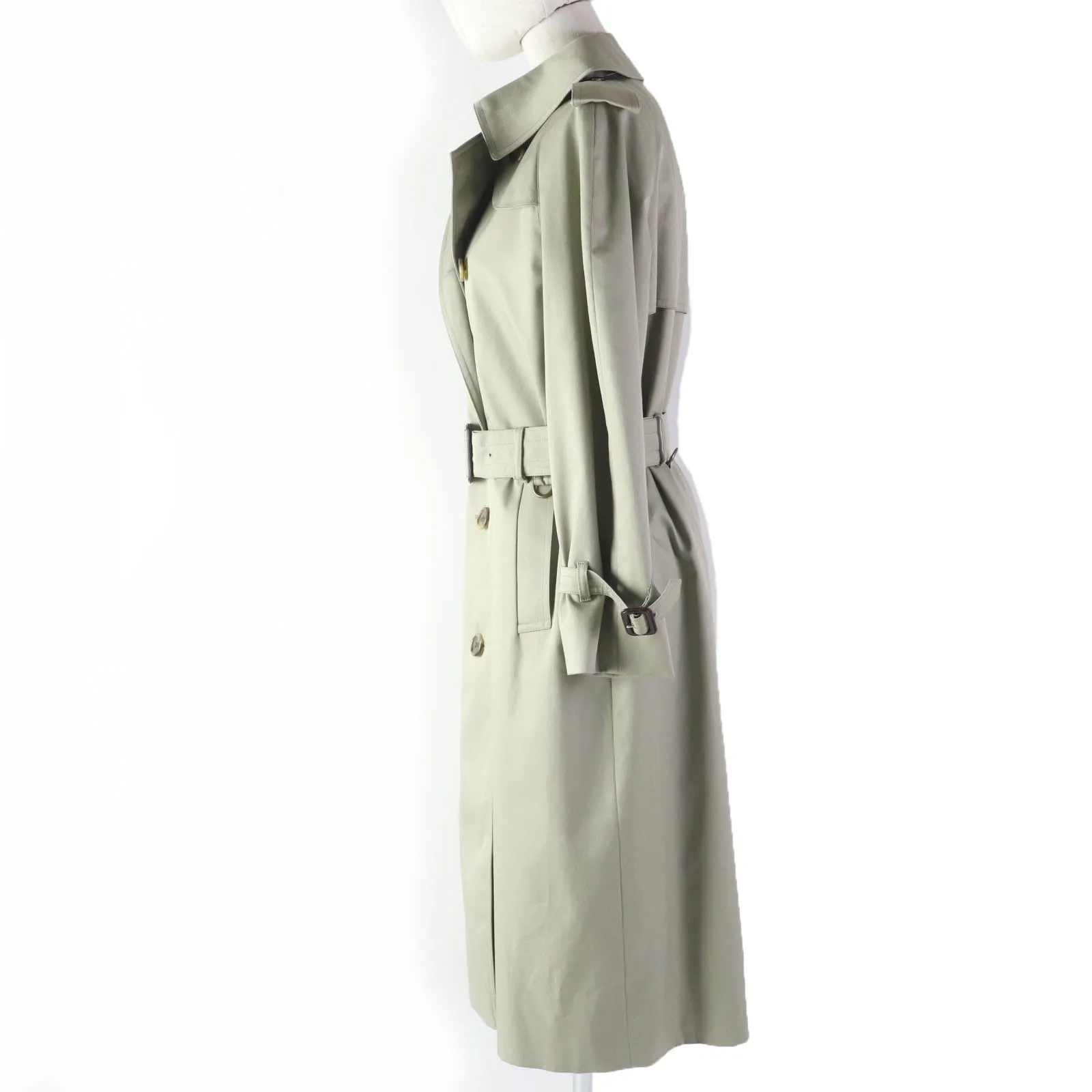 Aquascutum Women's Trench Coat Khaki