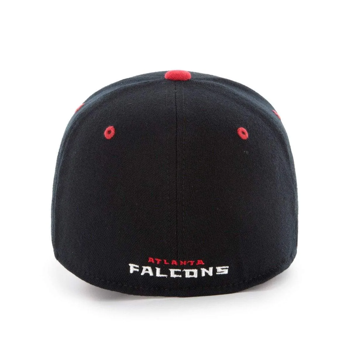 Atlanta Falcons 47 Brand Black Red Contender Structured Stretch Fit Hat Cap