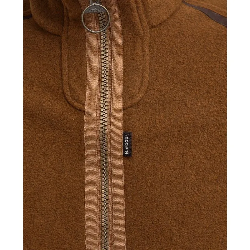 Barbour Langdale Mens Fleece Gilet - Rust Brown