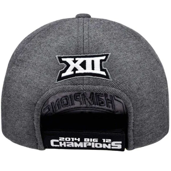 Baylor Bears Official Locker Room 2014 Big 12 Champions Gray Adjustable Hat Cap