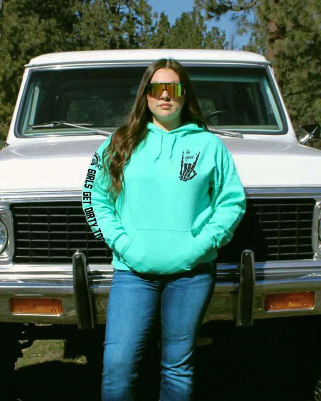 Be Epic Unisex Pullover Hoodie - Mint