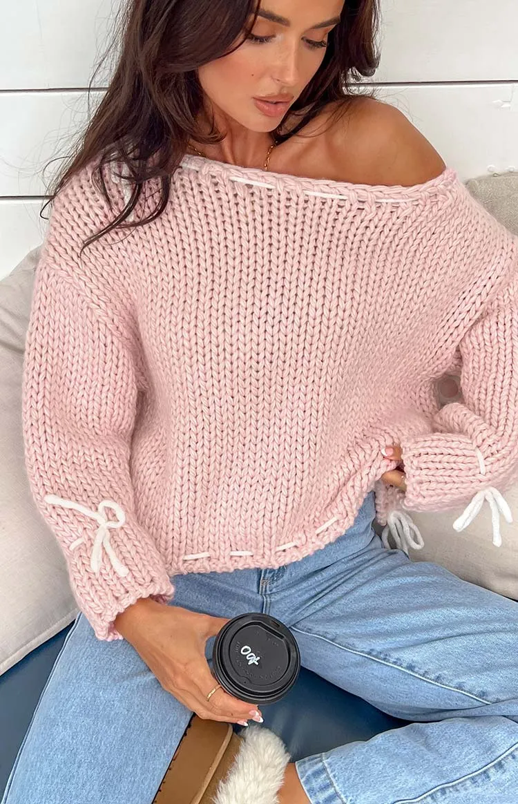 Bea Baby Pink Sweater