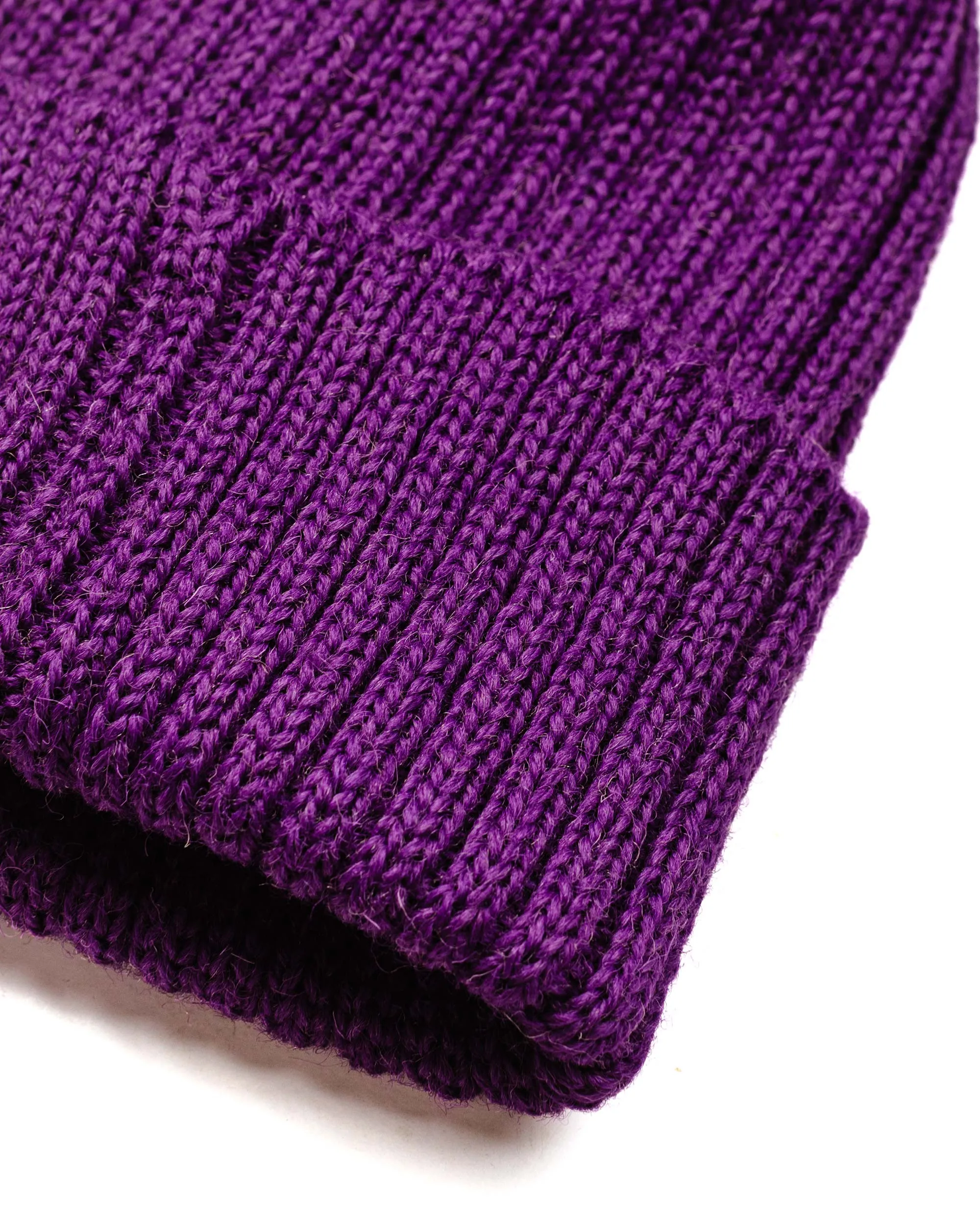 Beams Plus Wool Watch Cap Purple