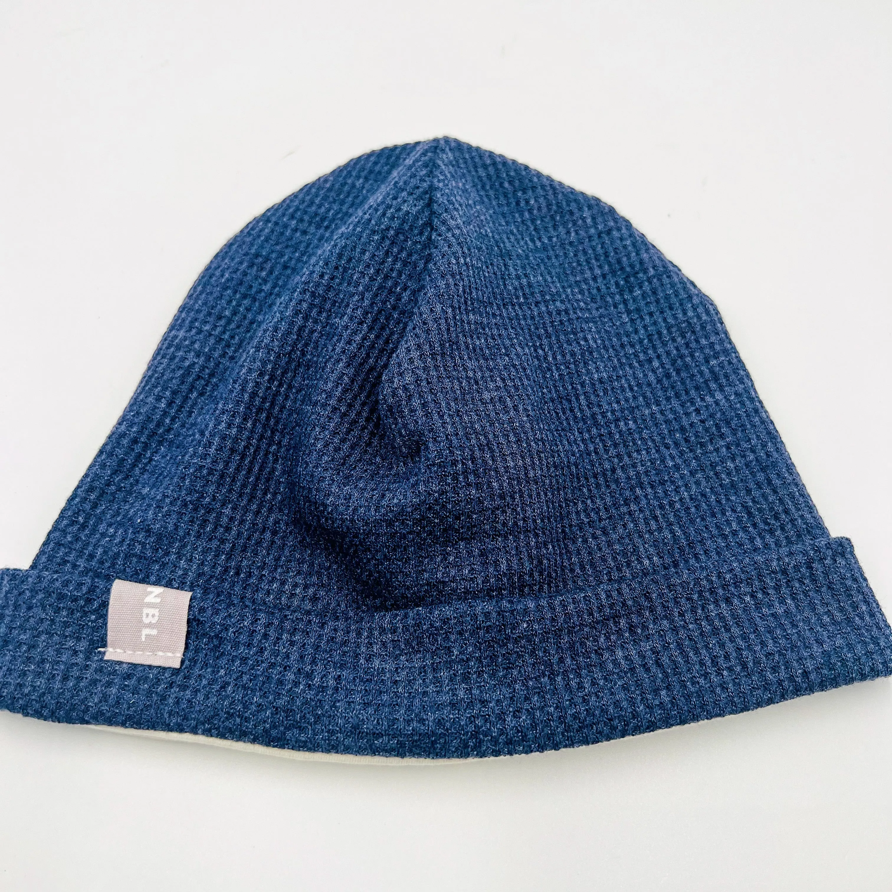 Beanie Hat (Blue Waffle)