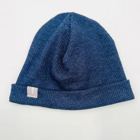 Beanie Hat (Blue Waffle)