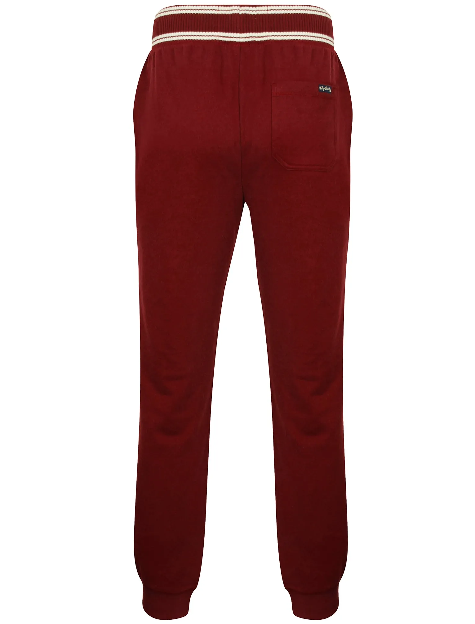 Bellevue Point Cuffed Joggers in Oxblood - Tokyo Laundry