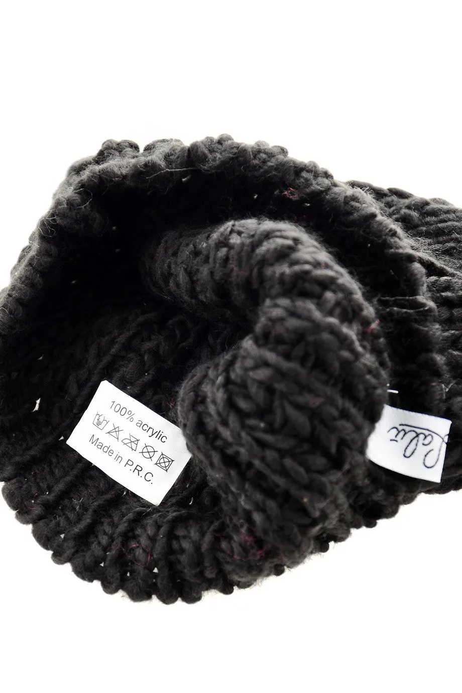 BERN Black Wool Beanie