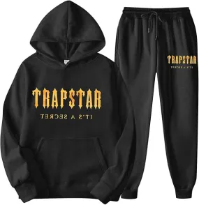 Black and Yellow Trapstar Tracksuit