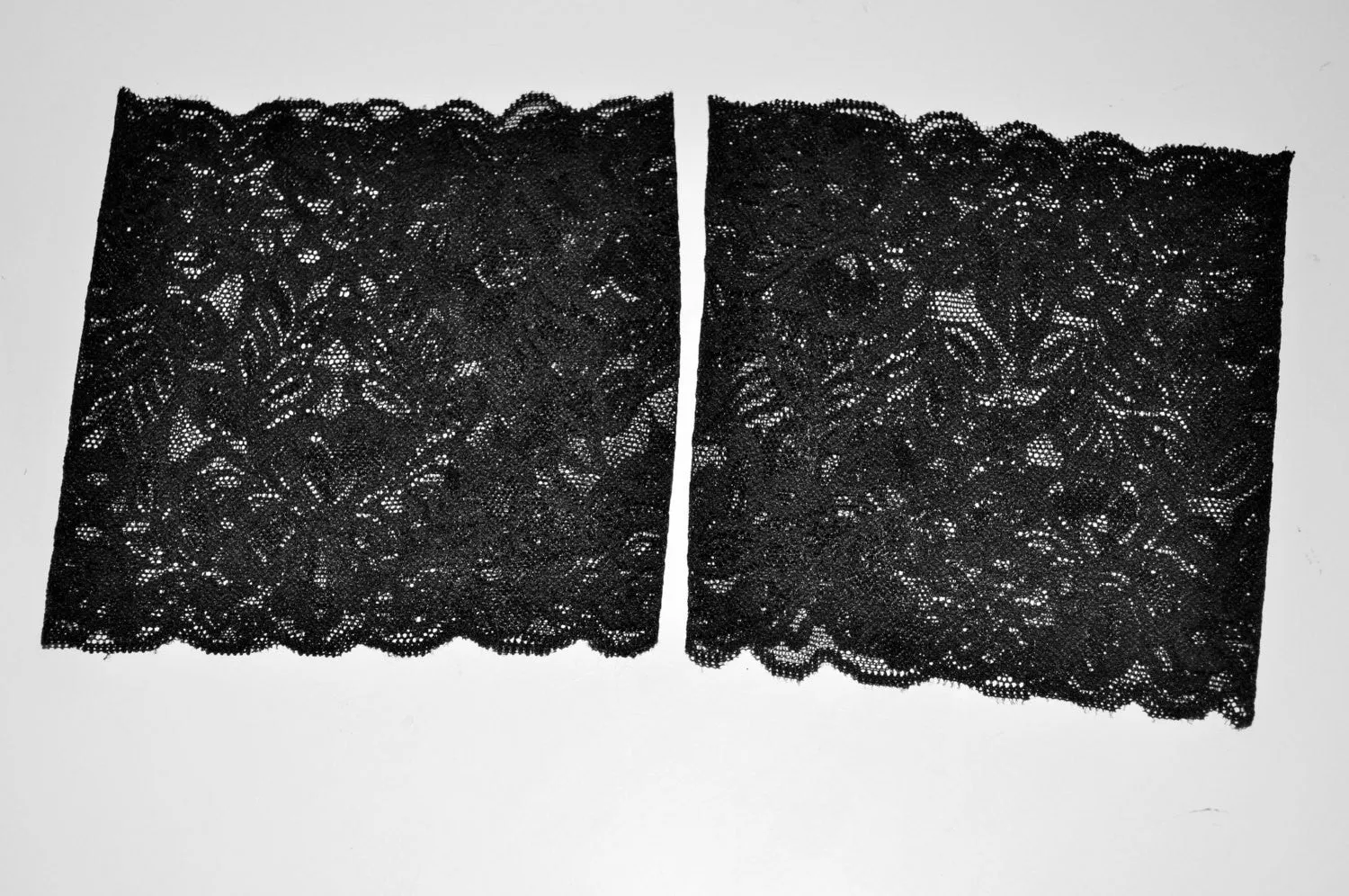 black lace boot cuffs, boot toppers. 5" to 6" wide super stylish made with gorgeous stretch lace. lace boot cuffs, lace boot topper, black