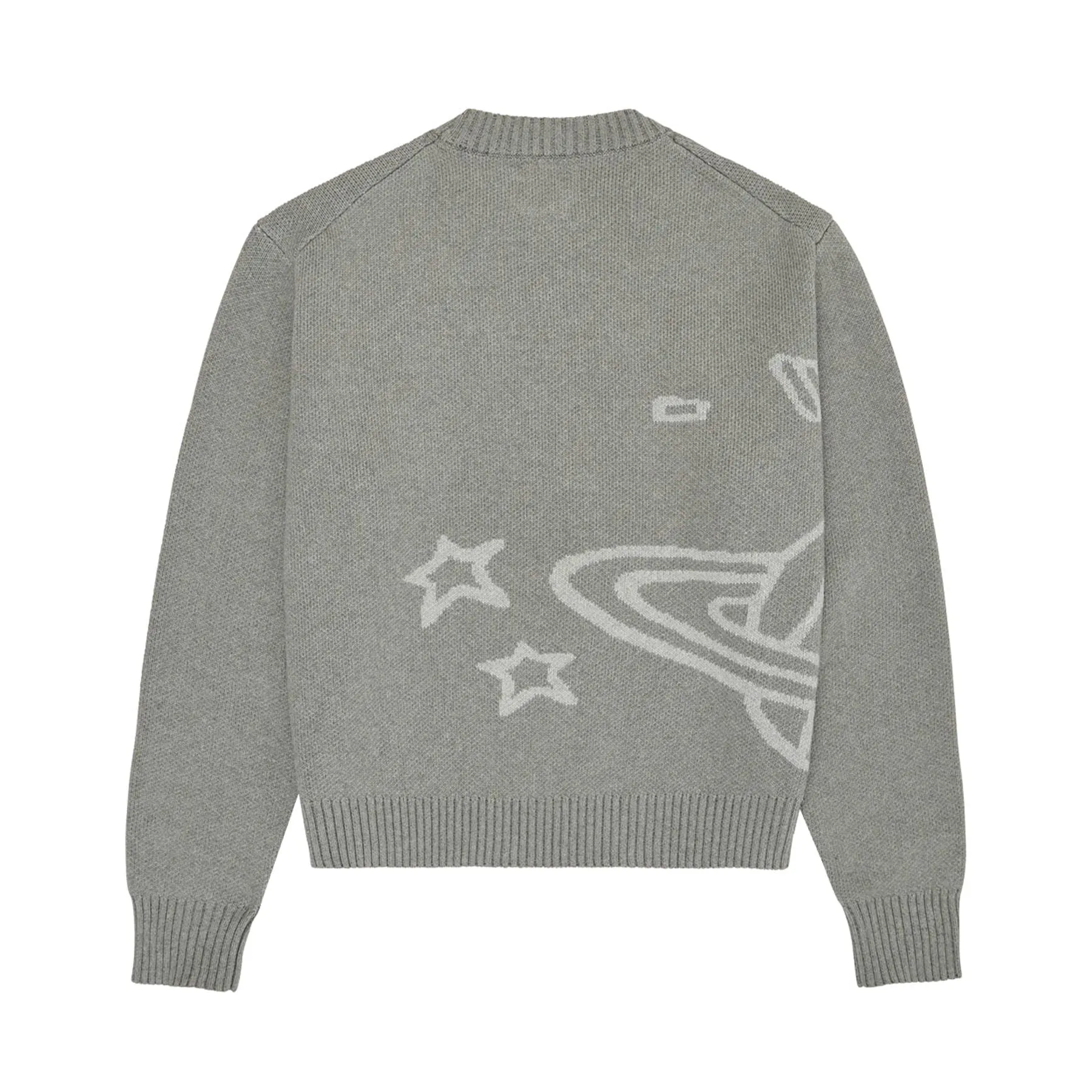 Broken Planet Knit Sweater 'Heather Grey'