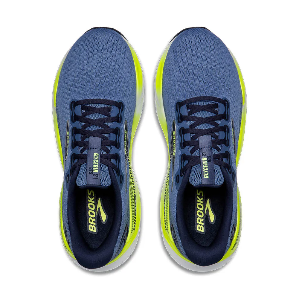 Brooks Glycerin GTS 21 (Mens) - Blue/Peacoat/Nightlife