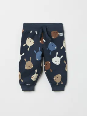 Bunny Print Baby Joggers