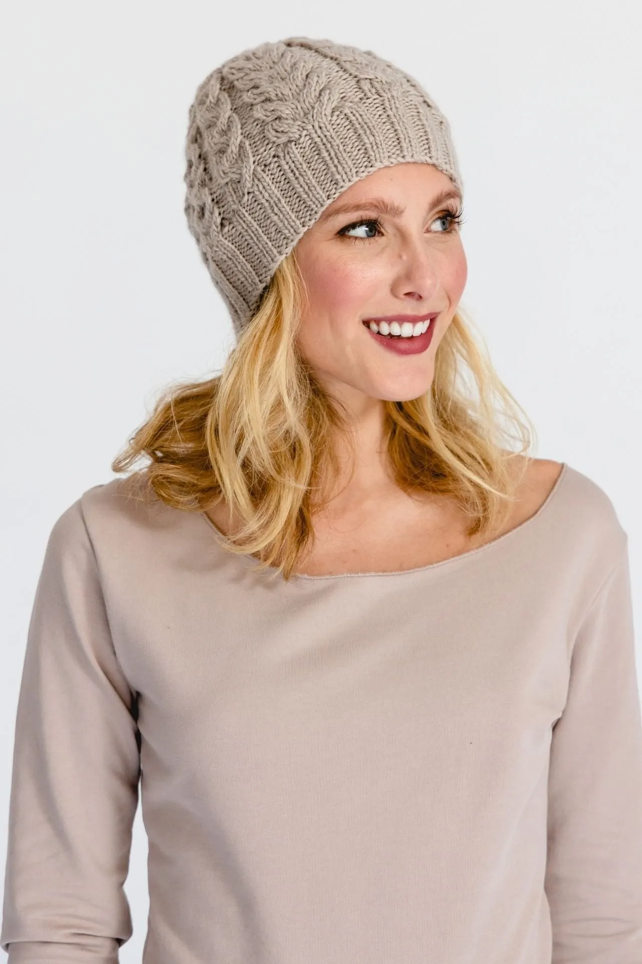 Cable Knit Beanie