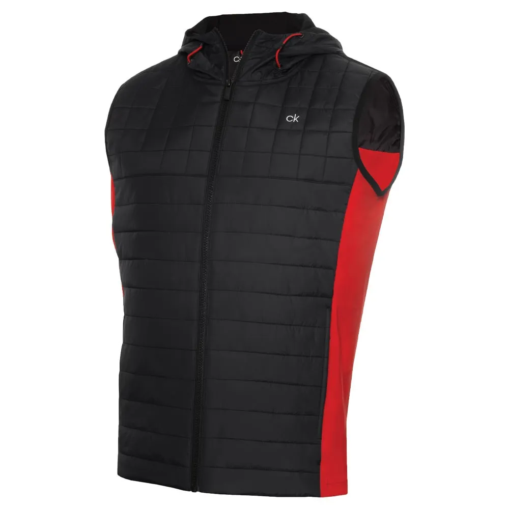 Calvin Klein Vardon Hybrid Gilet - Power Red/Black