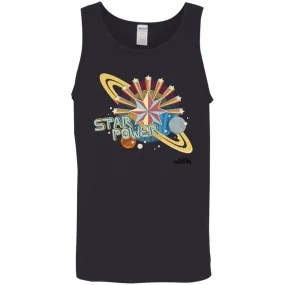 Captain Marvel Star Power Retro Style Men Cotton Tank