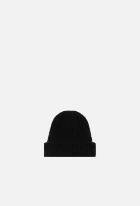 Cashmere Beanie / Black