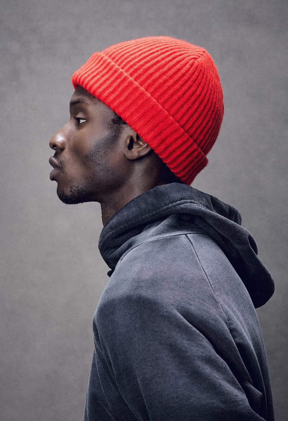 Cashmere Beanie / Red