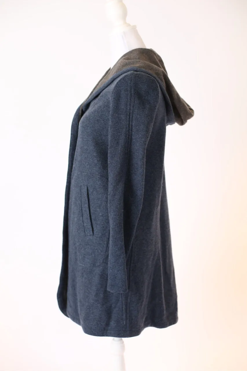 Cashmere Dress Coat Hoodie