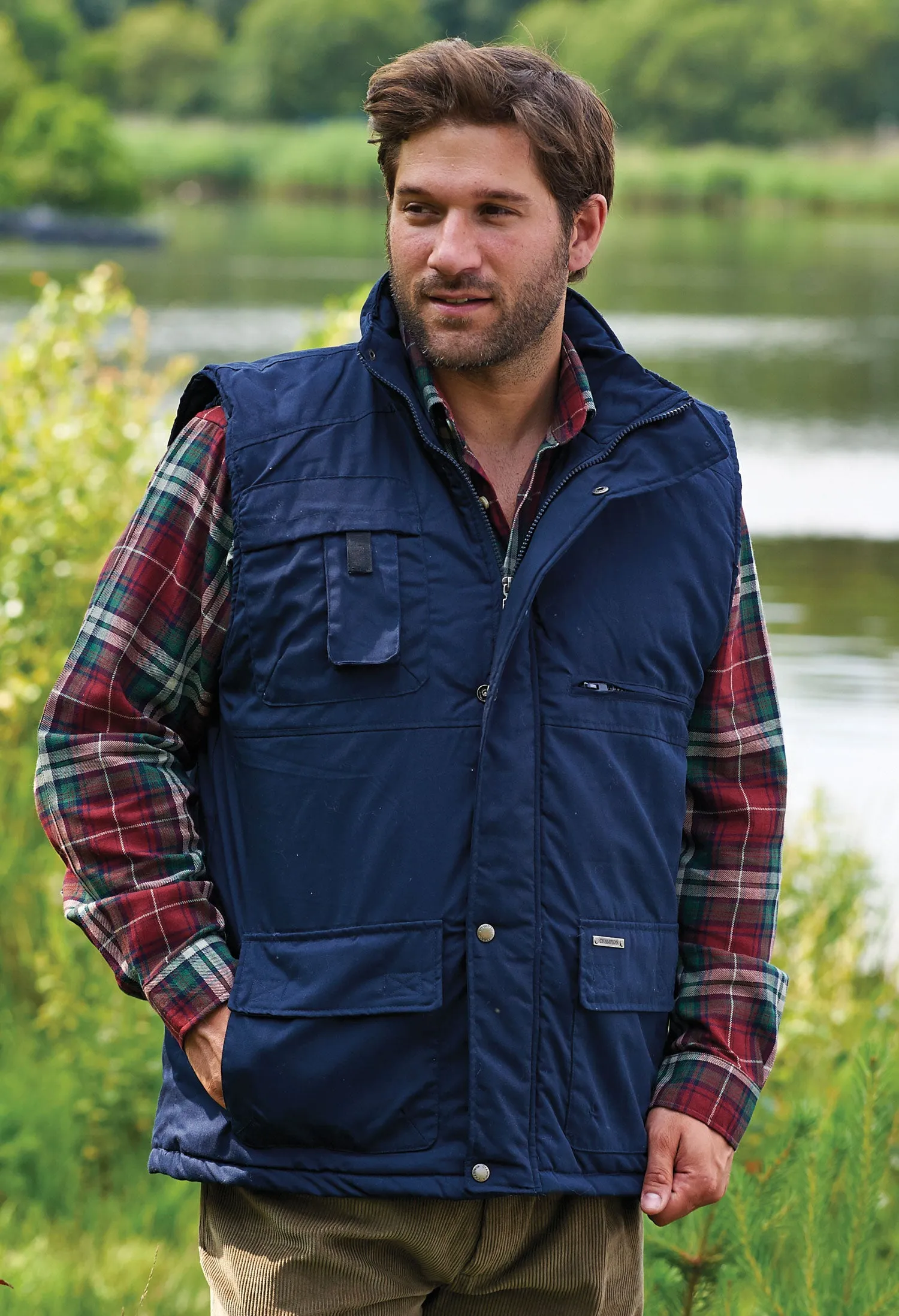 Champion Peak Multi-Pocket Padded Bodywarmer