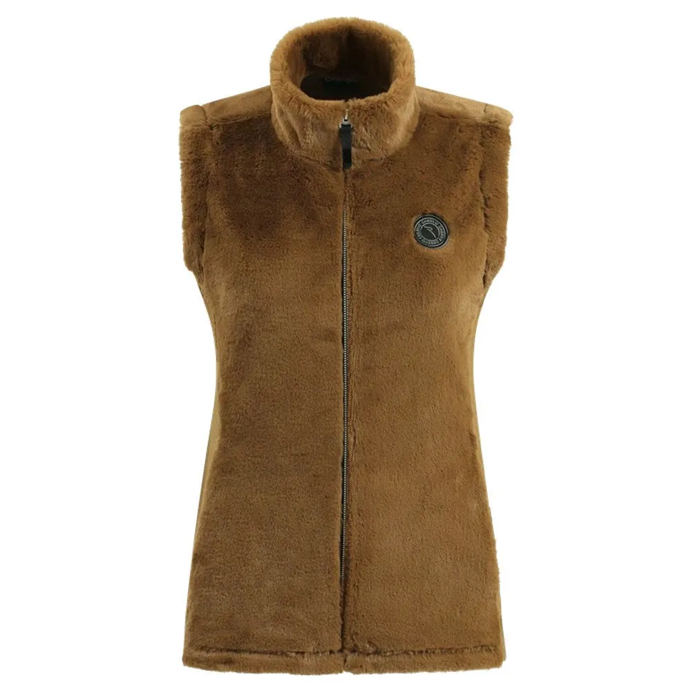 Chervo Paprica Golf Vest Brown - FW24 Women