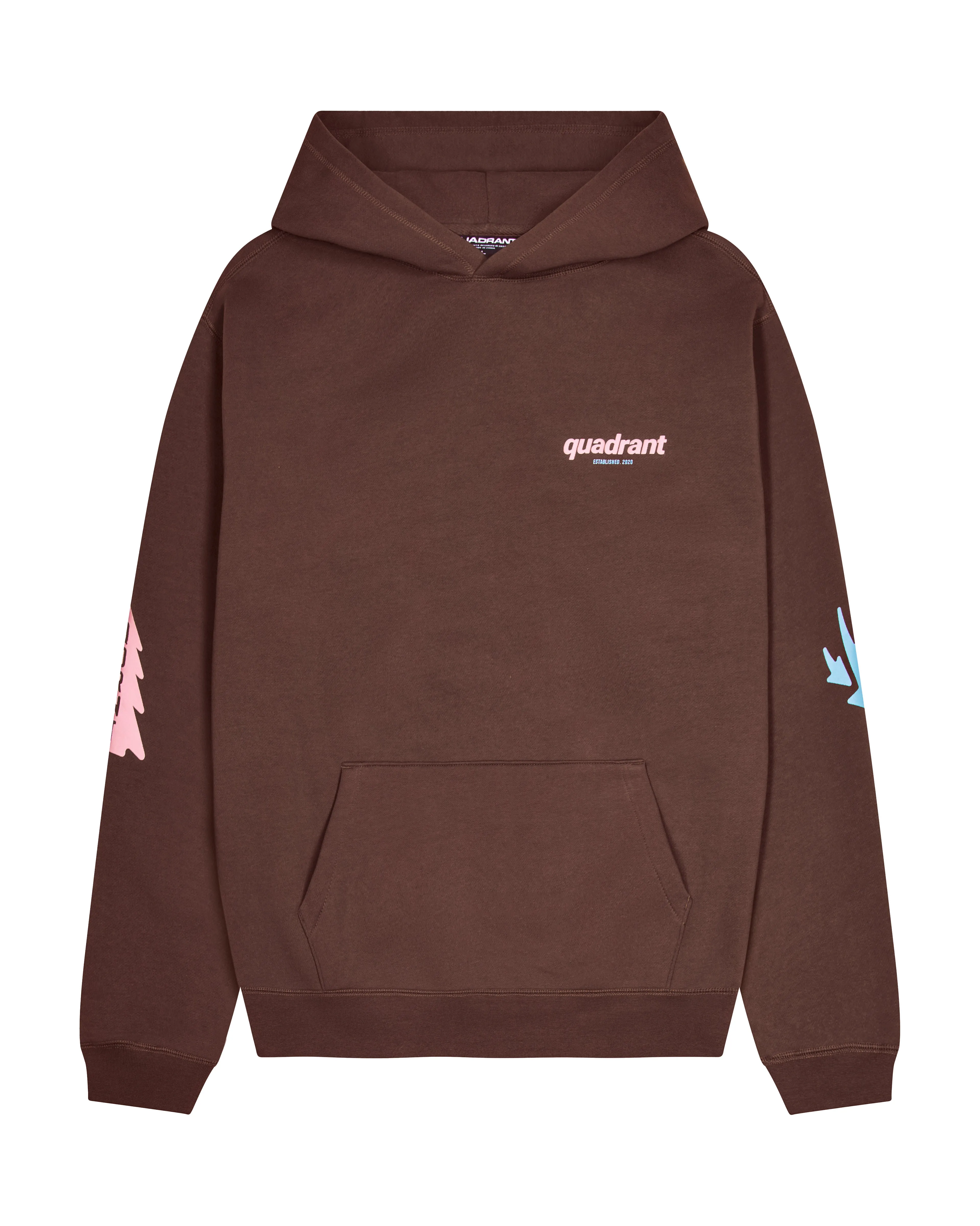 CHOCOLATE DIAGRAM HOODIE